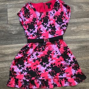 Floral silky dress/tunic